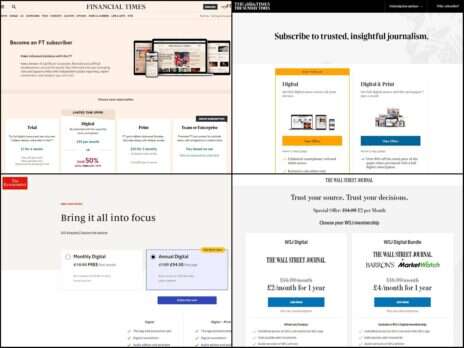 Ranked: FT, Times top list of most expensive digital news subscriptions in UK